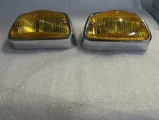 Mercedes Benz W110 Front Parking Turn Signal Light Housing Bosch KL0156B OEM L/R