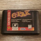 SEGA 6-Pak Compilation Game Cartridge for Sega Genesis NTSC-U/C
