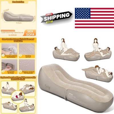 Portable Sex Sofa Cushion with Automatic Inflation for Comfortable Positions