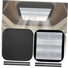 RV Roof Ventout Shade - Skylight Vent Insulator Cover for Camper, Black