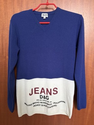 Dolce & Gabbana Jeans Jumpers Damen Gr. M  Unisex Erwachsene , Jugendliche Blau