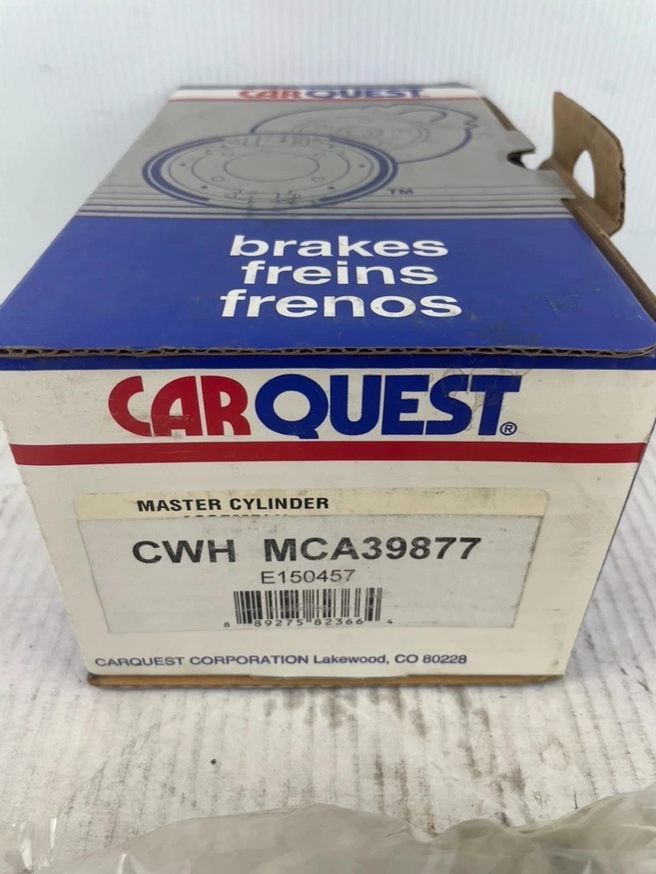 Cilindro maestro de freno, NOS, Carquest # MCA39877 se adapta a Seat, Volkswagen en gráfico Foto 4 de 4
