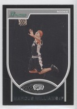 2007-08 Bowman Draft Picks & Stars Rookie 2380/2999 Marcus Williams #126 0a1