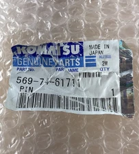 Komatsu Genuine OEM 569-74-61711 PIN thumbnail 4