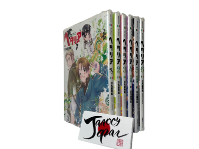 HETALIA Axis Powers 1-6 Comic set - Hidekaz Himaruya /Japanese