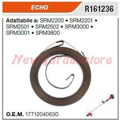 Anlasserfeder Echo Molla Avviamento Für SRM2200 2201 2501 2502 300 R161236