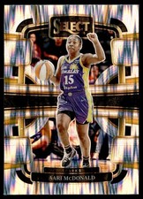 2024-25 Panini Select WNBA Flash Prizms Aari McDonald Los Angeles Sparks #91