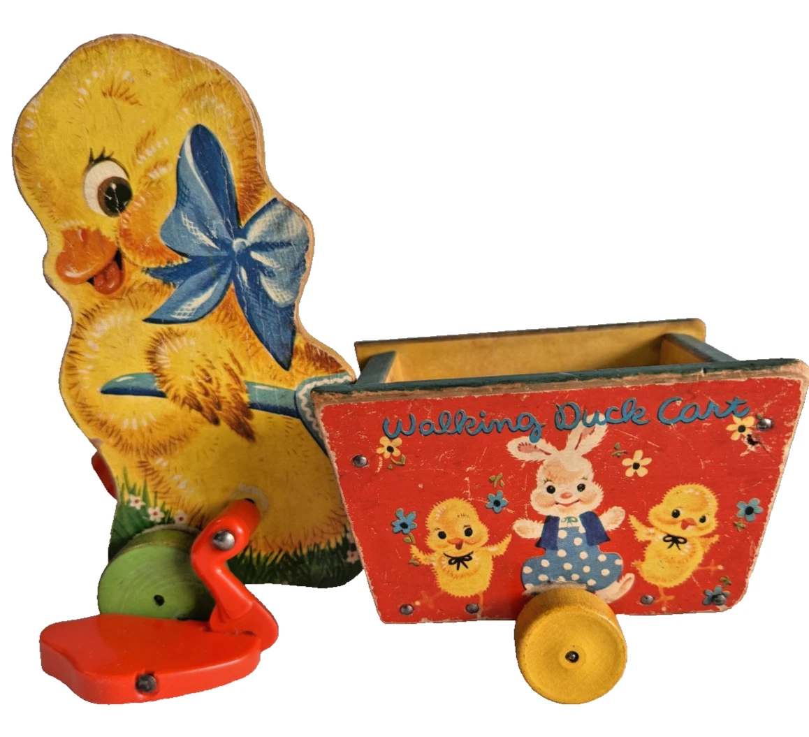 Las mejores ofertas en Vintage Fisher-Price Juguetes para tirar