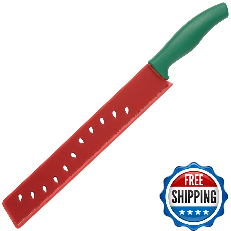 Kuhn Rikon Watermelon Knife Serrated Fruit Slicer For Watermelon And Large