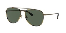 Coach HC7164 CR626 933371 59 Men Sunglasses/Tokyo Tortoise/Green Solid 59mm/New