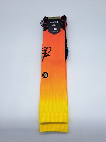 Calze da baseball Stance MLB City Connect HOUSTON ASTROS OTC grandi 9-13 L nuove