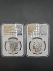 2023-S Reverse Proof Morgan And Peace Dollar US Mint Two Coin Set NGC PF70