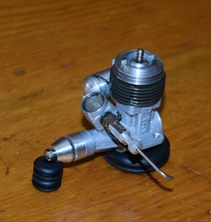 1995 AME .049 RC model airplane engine 0.8cc Muffler .049 vintage radio control