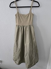 Old Navy Women's Sleeveless Maxi Summer Sundress Khaki Basic Sz XS