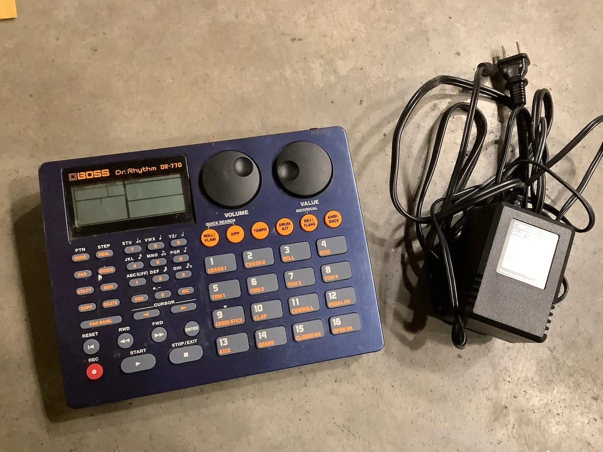 BOSS ボスDr.Rhythm DR-770 激レア アダプター付き 【公式通販】