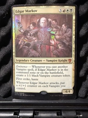 Edgar Markov (Commander 2017) Oversize Cards Foil