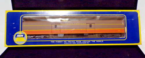 A.H.M. HO 1930 SMOOTH SIDE BAGGAGE CAR #6407 Illinois