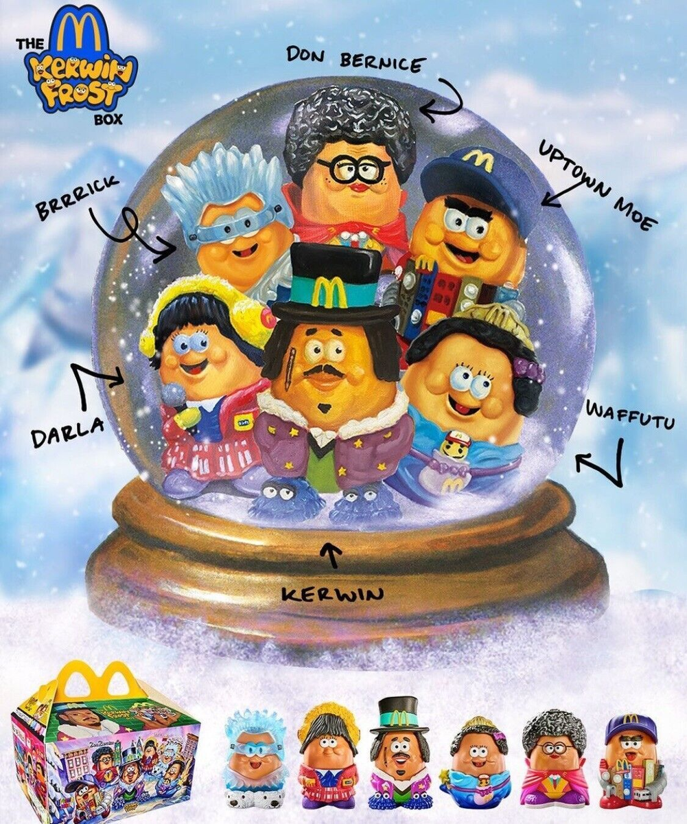 McNugget Buddies Kerwin Frost フィギュア McDonald's x Kerwin Frost McNugget Buddies Full Set Of 6