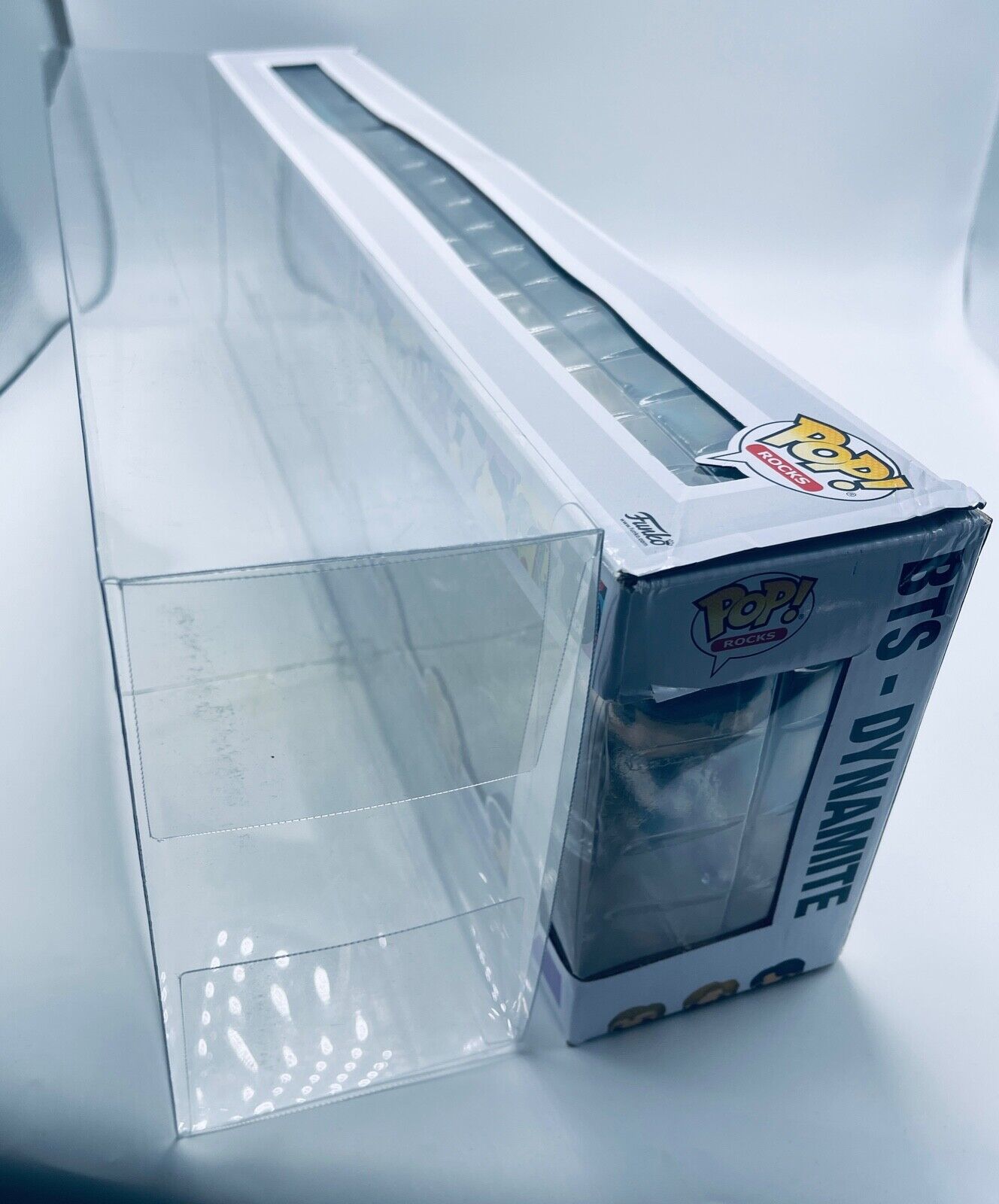Funko POP&excl; Protector 0&period;50mm Plastic ONLY Fits the BTS 7 pack NO POPS INCLUDED&excl;