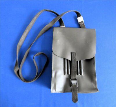 Bundeswehr Meldetasche Kunstleder Tasche Umhängetasche Melde Behälter ORIG. BW