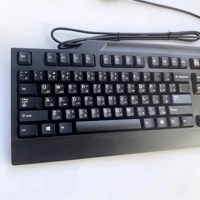 Lenovo Original High Key Position High Quality USB PS2 Arabic Keyboard SK8817 - Image 4 of 4