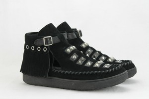 coach black ankle boots