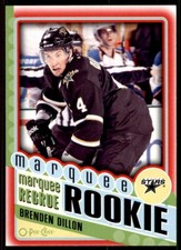 2012-13 O-PEE-CHEE OPC MARQUEE ROOKIE RED BRENDEN DILLON DALLAS STARS #569
