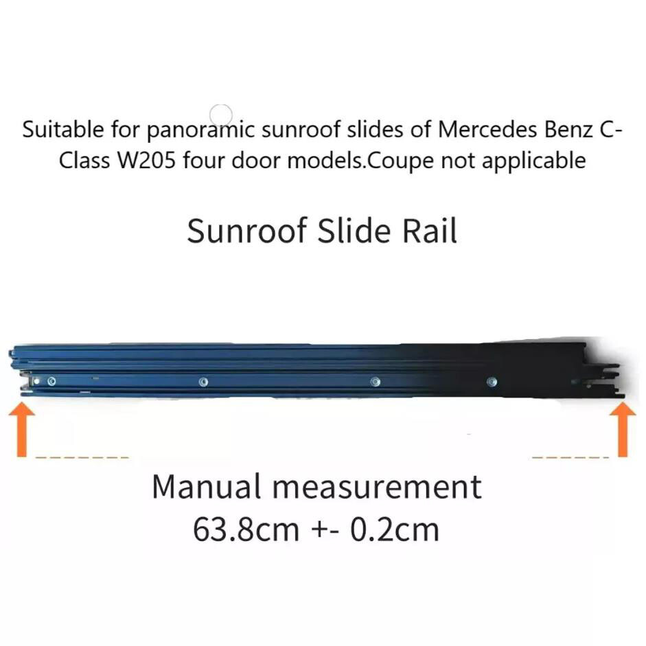Fits 20152021 Mercedes W205 Panoramic Sunroof Replacement Tracks eBay