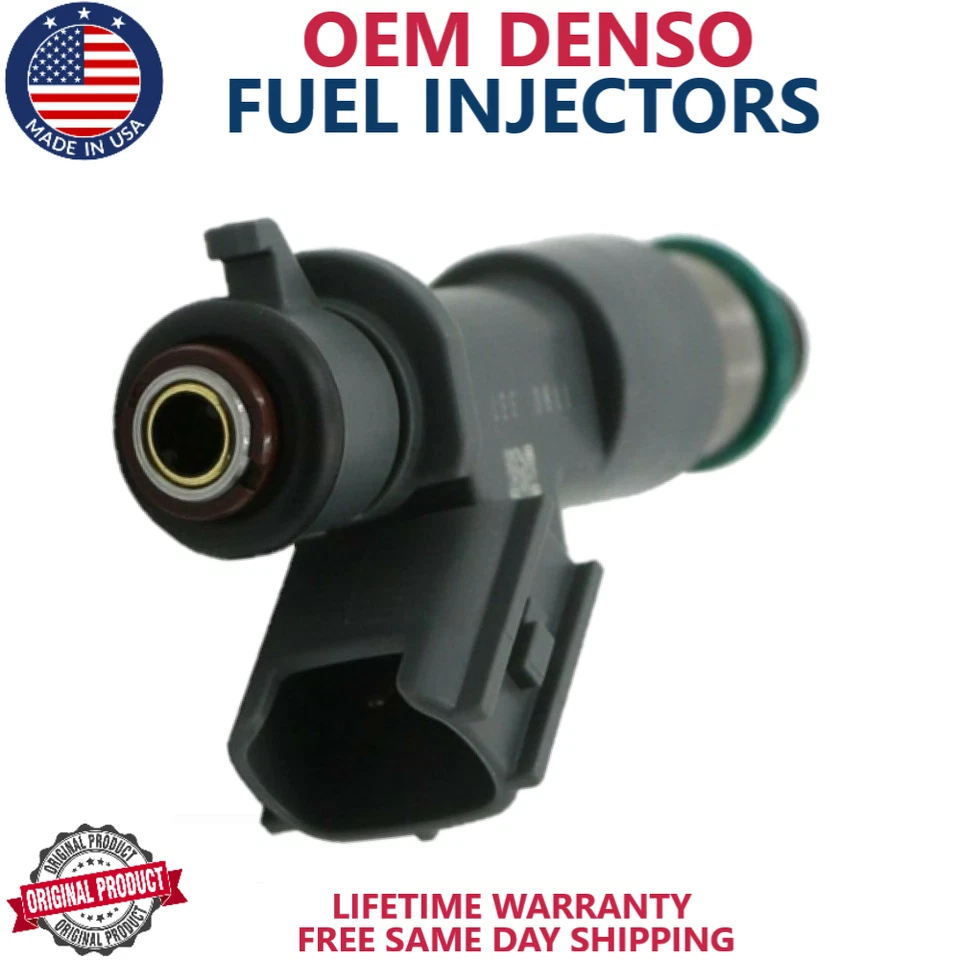 全新 x6 原始设备制造商 电装燃油喷射器 适用于 2008 2009 2010 2011 2012 年讴歌 RL 3.7L V6 — 第 3/4 张图片