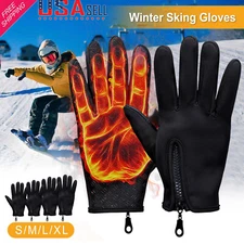 Thermal Windproof Waterproof Winter Gloves Touch Screen Warm Mittens Men Women