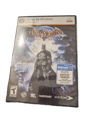 Warner Bros., Batman: Arkham Asylum - PC Used  - Walmart Exclusive Edition