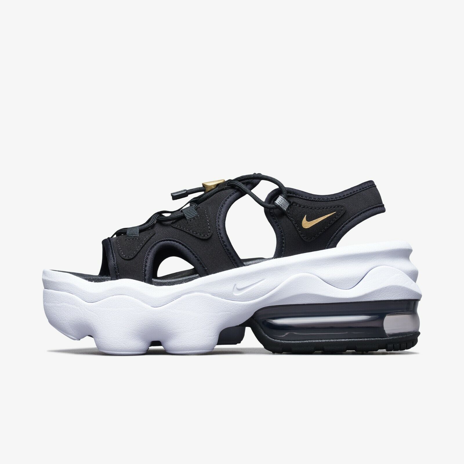 Nike Women's Air Max KoKo Sandal Shoes Black/White/Gold CI8798-002