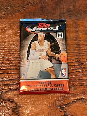 1x) 2006-07 HOBBY Topps Finest sealed unopened basketball card