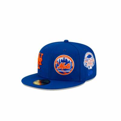 NEW YORK METS MLB PATCH PRIDE 59FIFTY FITTED ROYAL | eBay