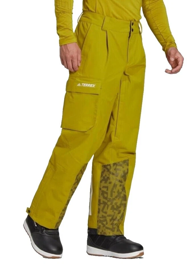 Нейлоновые зимние спортивные лыжные штаны и нагрудники Adidas