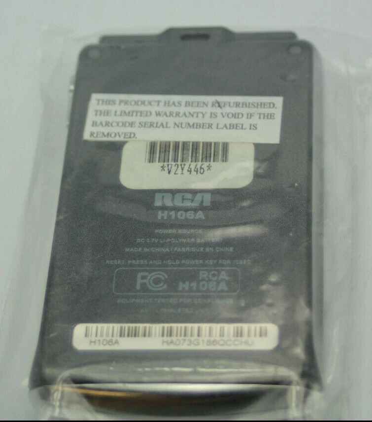 RCA H106A 6GB USB Portable MP3 Digital Music Player Black Used - Image 3 of 4