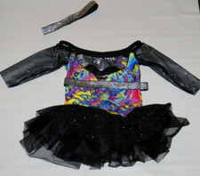 Awish Come True Multi Colored 852 Hold It Down Small Child Dance Costume NWOT