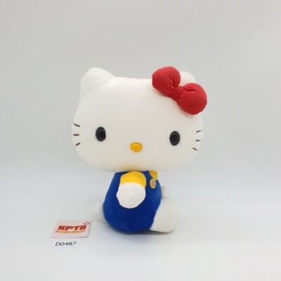 Hello Kitty D487 Denpo NTT Sanrio 2003 Plush 6.5'' Stuffed Toy Doll Japan