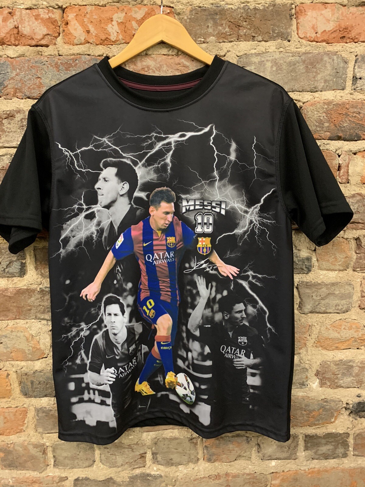 FCB Official Lionel Messi Mens L Jersey Shirt Soccer Football Miami