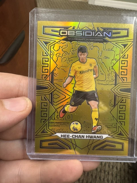 2023-24 Panini Obsidian Hee-Chan Hwang GOLD FLOOD # /10 RARE 📈🔥