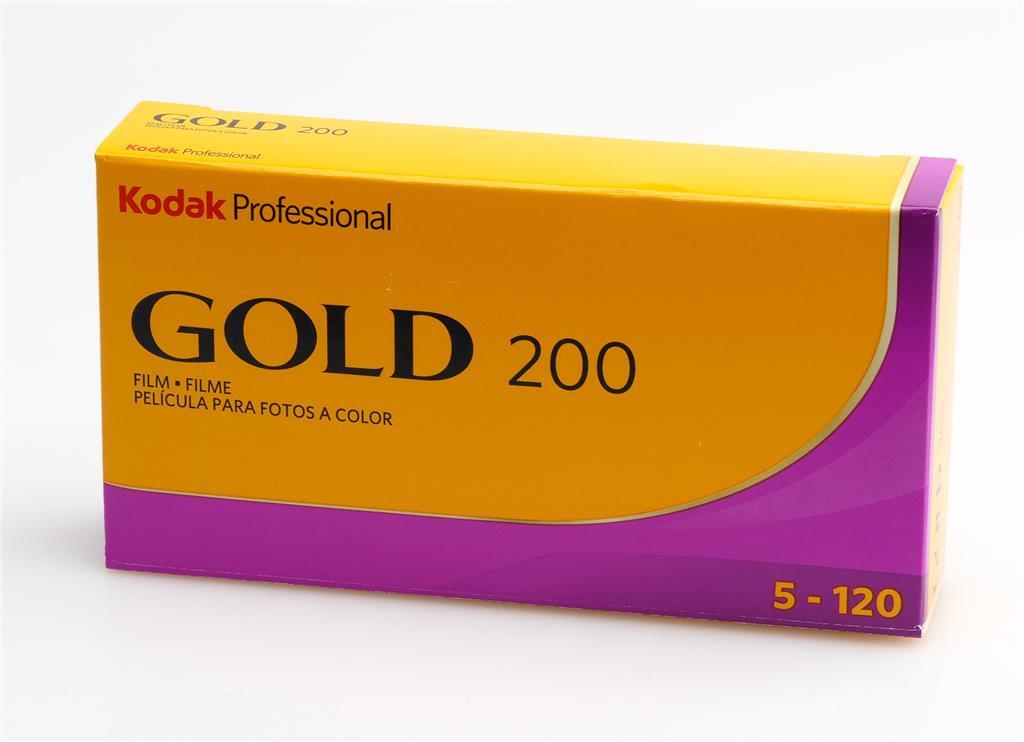 Kodak Oro 200 Iso 120 Colore Pellicola 5 Pz. 5er Pacco (1726936379)