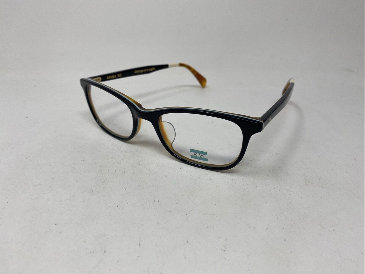 TOMS EYEWEAR ANNA 50 10017444 50-19-147 BLACK EYEGLASSES RR86