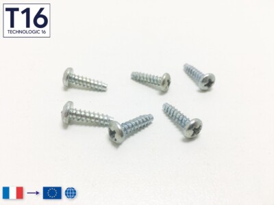 Atari 800XL: 6 Rumpfschrauben / 6 Hull Screws / 6 Rumpfschrauben