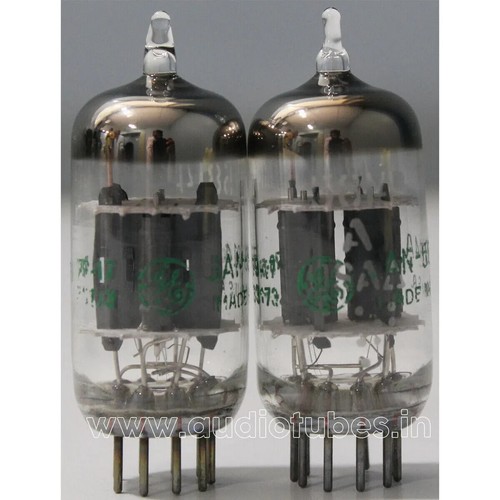 JAN-5814A 12AU7 ECC82 GE Green Print Made in U.S.A Ampltrex Tested 1 MP - Picture 5 of 12