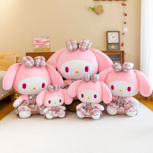 Anime My Melody Plush Doll Stuffed Toy Soft Pink Pillow Cartoon Birthday Gift - Picture 1 of 7