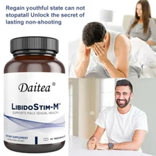 LIBIDOSTIM-M-Regulates Male Testosteron Health and Muscle Mass 30 To 120capsules