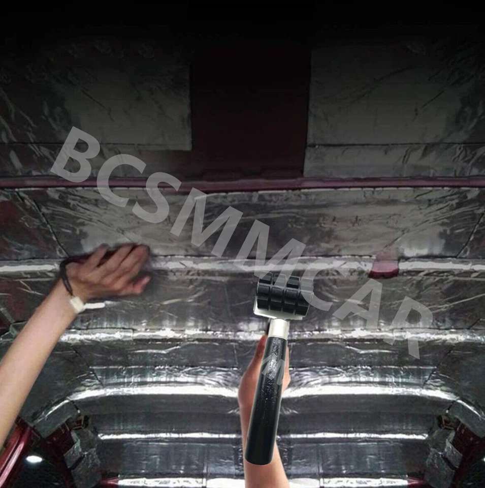 Self-adhesive Sound Deadener Heat Insulation Mat W/Tool For Car Hood Engine - Изображение 4 из 4