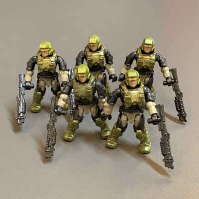 Costruzione Halo Spartan Elite Figura Mega Construx Halo Con Personaggi Spartan Elite Master - Foto 6