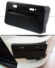 FOR 08-18 MITSUBISHI LANCER GTS EVO X FRONT BUMPER LICENSE PLATE RELOCATOR BASE