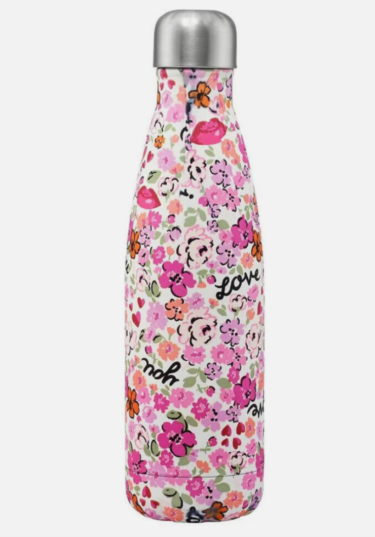 NEW Cath Kidston I Love You Ditsy Stainless Steel Water Bottle 500ml Hot or Cold eBay